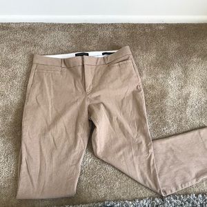 Banana Republic Khaki Ankle Pants